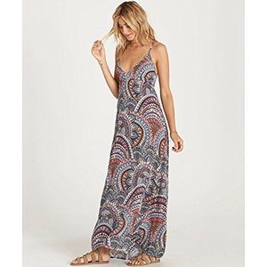 Billabong Places to be Printed maxi dress